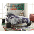 Twin Car Bed Metal Frame D9657