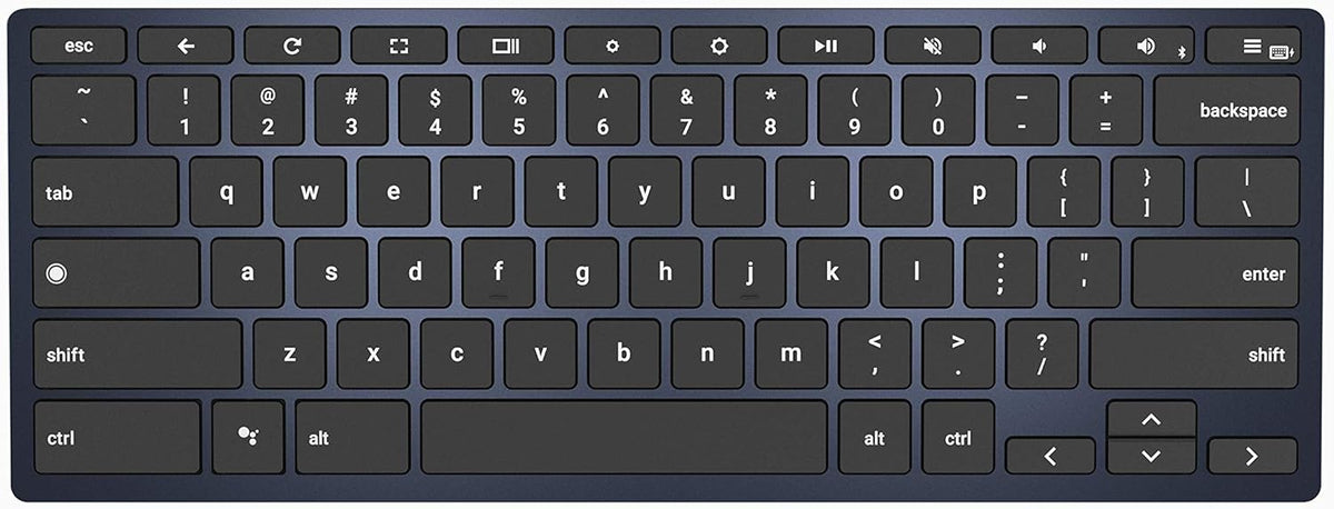 Wireless Bluetooth/USB Wired Desktop Keyboard for Chrome OS I683