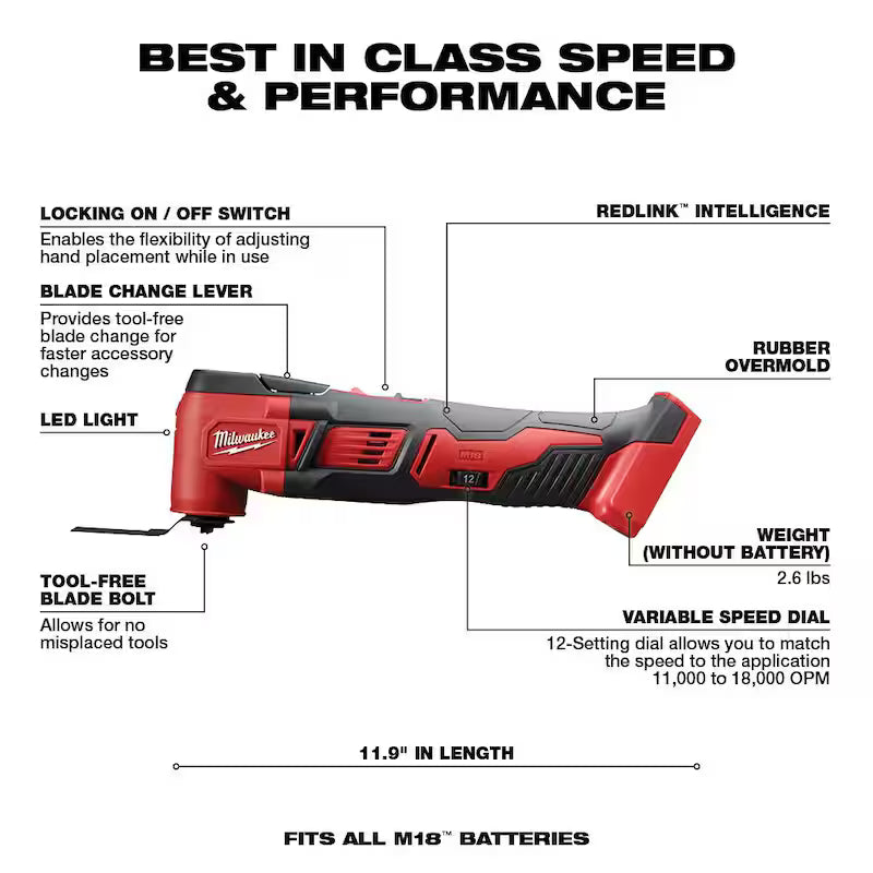 18V Cordless Oscillating Multi-Tool L78700