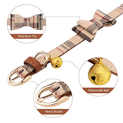 3 PCS Puppy Collar and Leash Set with Bell Blue G626538