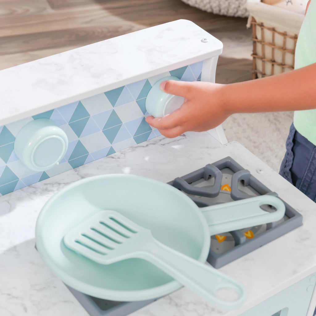 Wooden Tabletop Kitchen with Removable Legs Q12422