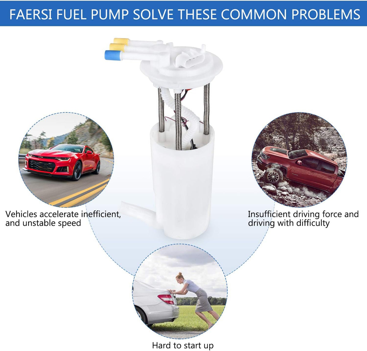 Fuel Pump Assembly Pack of 2 D56963