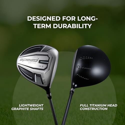 Titanium Driver Golf Club, Right-Handed, Graphite Shaft I52815