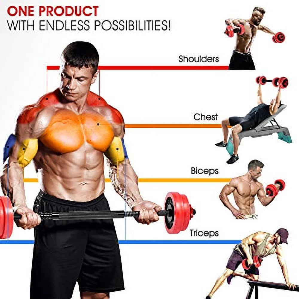 60 lbs Adjustable Dumbbell Set J6004
