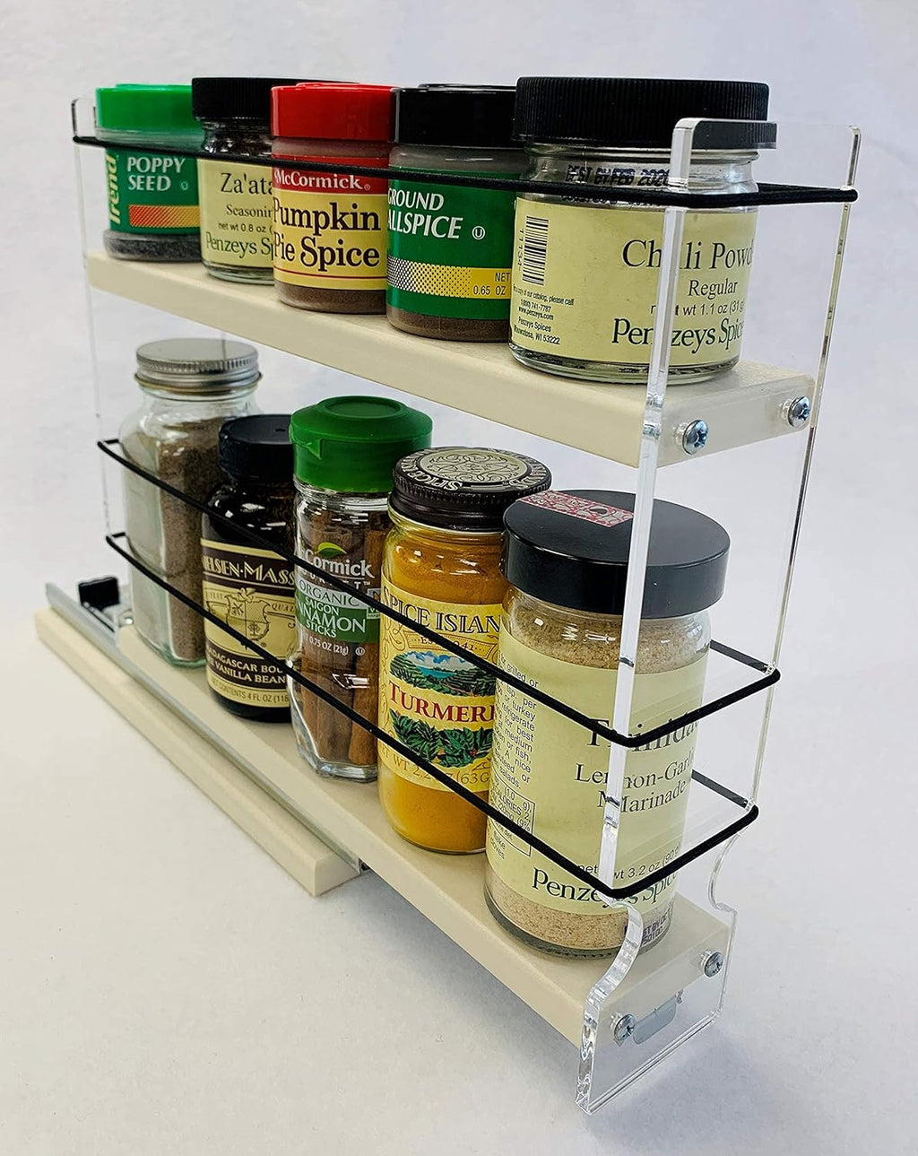 Spice Rack with 1 Drawer and 2 Shelves Q12252