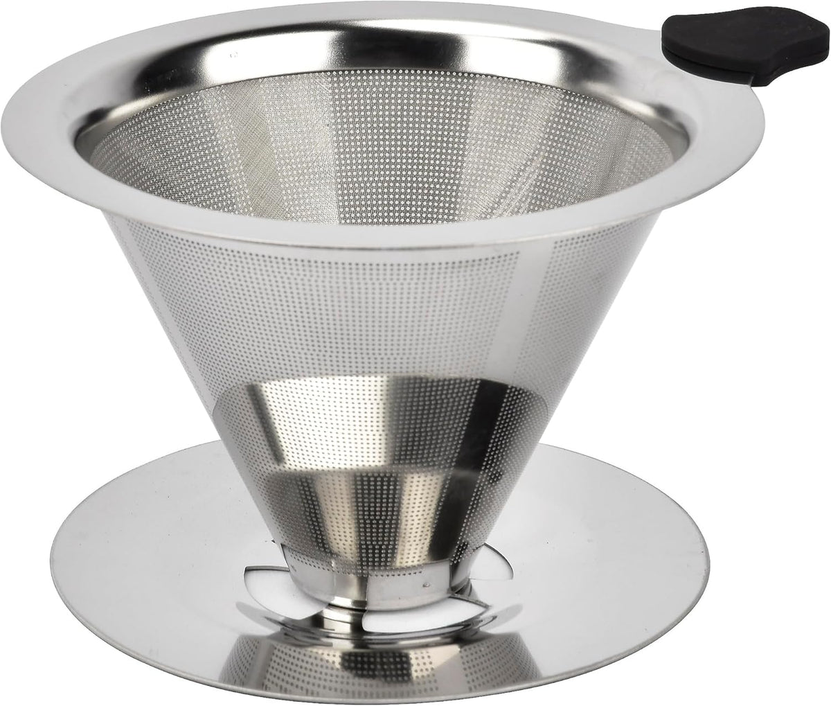 Stainless Steel Pour Over Coffee Dripper for 1-2 Cup J464824