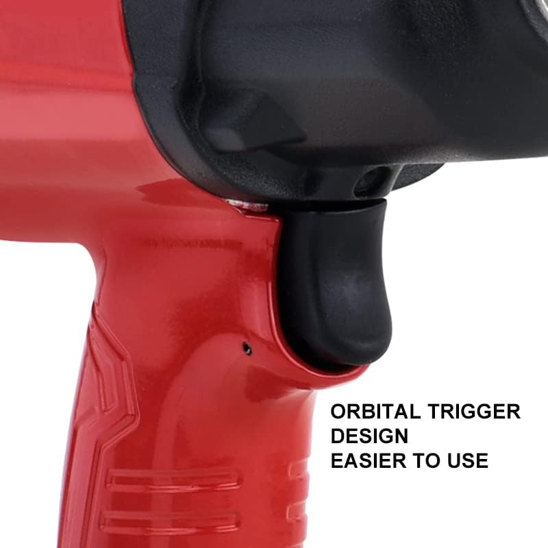 1/2-Inch Aluminum Air Impact Wrench Twin Hammer 1000FT-LB Pack of 2 U7225