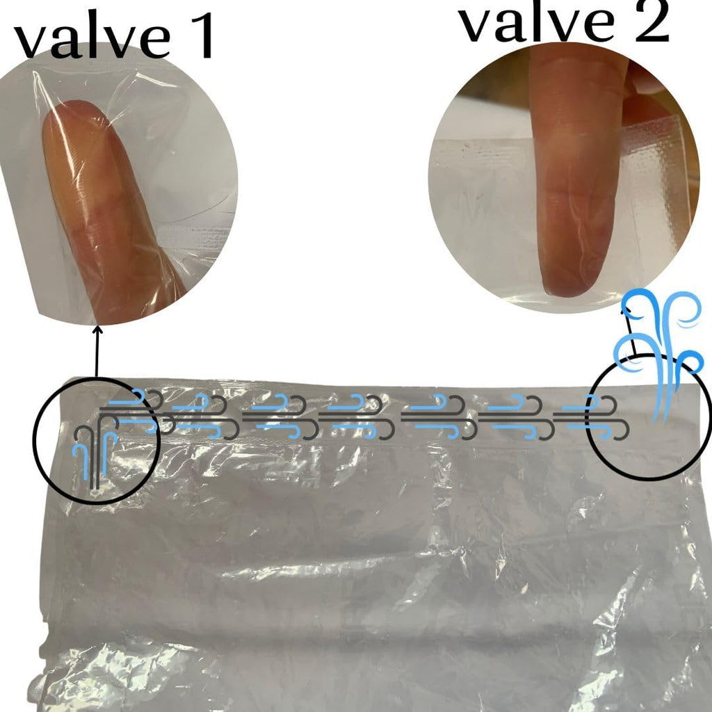 8 Space Saver Bags Roll-Up Compression Packing B1430