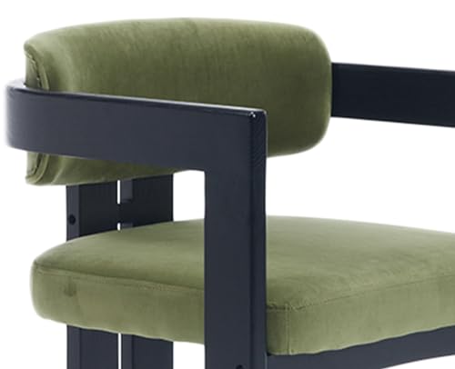 Black PU Leather Dining Chairs Set of 4 O75565