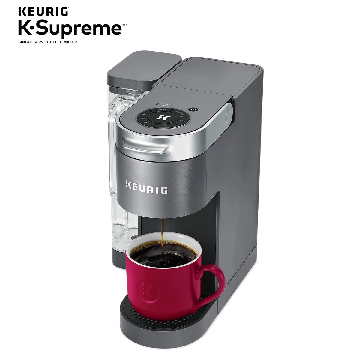 Gray Single Serve K-Cup Pod Coffee Maker G16245