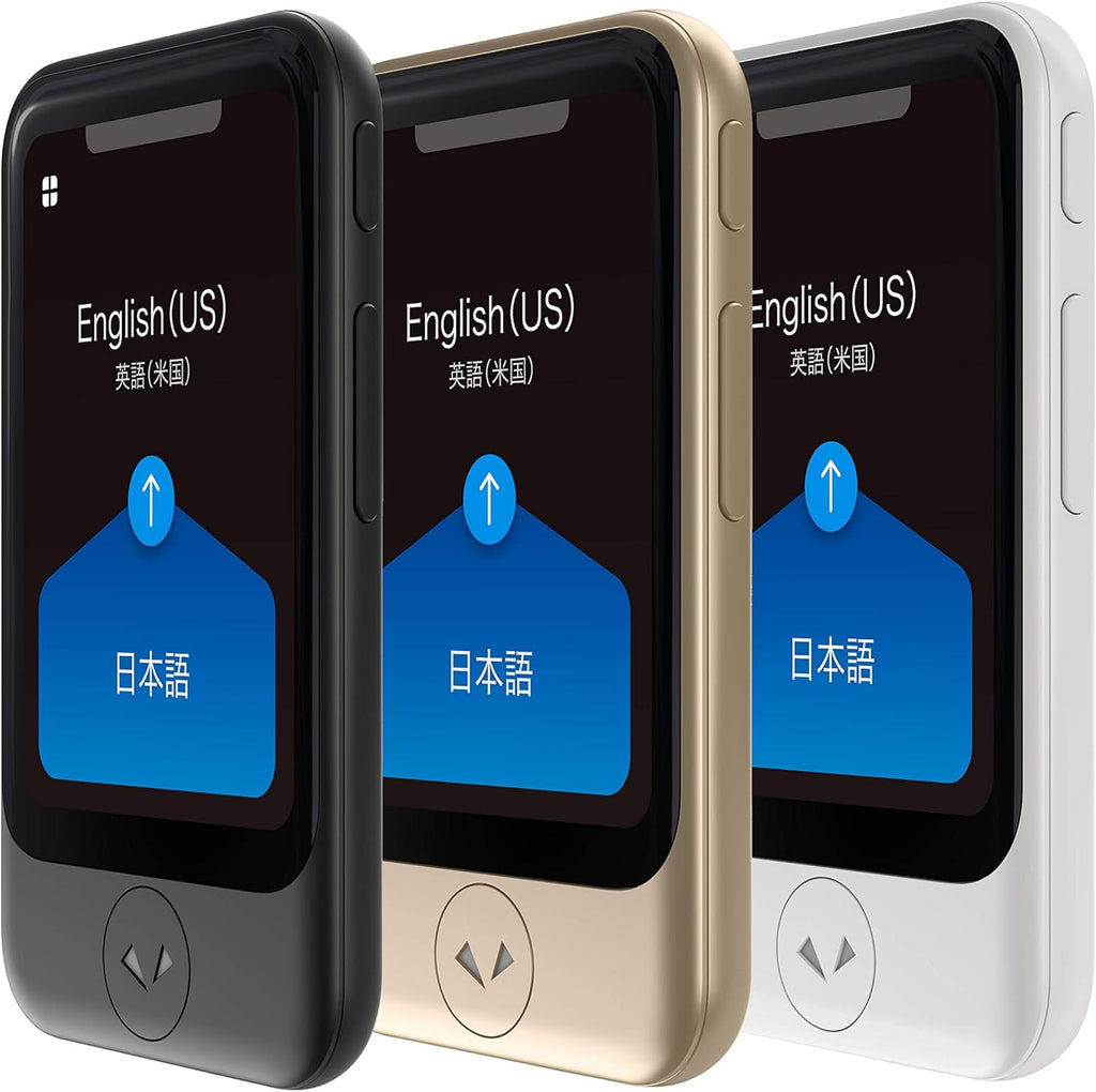 White 82 Language Voice Translator with 2 Year Built-in Data I85278