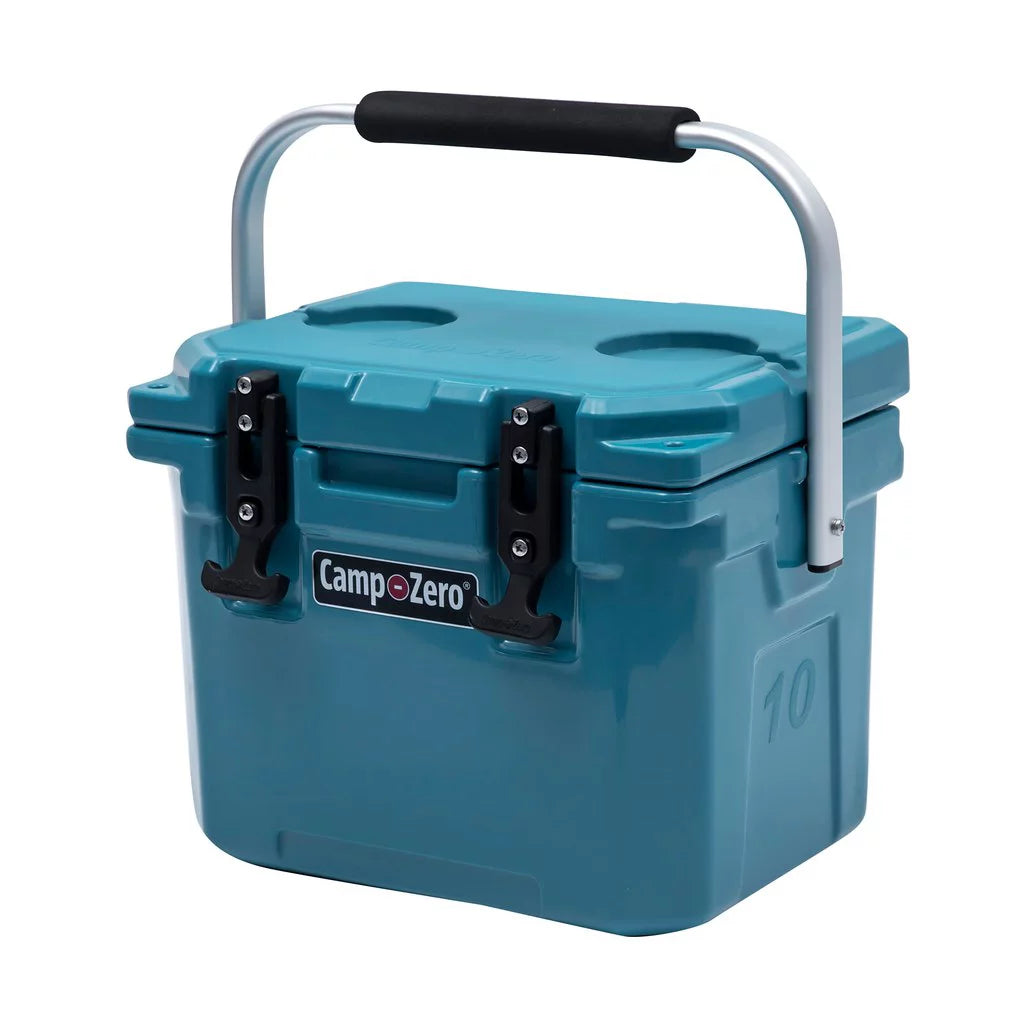 10L Cooler Ice Chest with Carry Handle and Cup Holders K4706