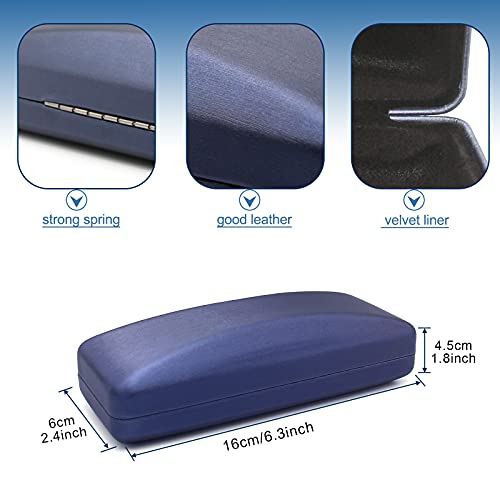 Hard Shell Eyeglass Case with Cleaning Cloth R4062