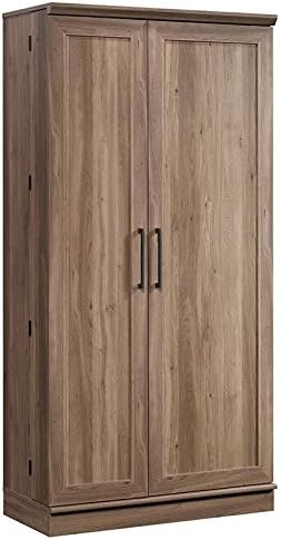 35.36 W Storage Cabinet with Door and Shelves in Salt Oak Y46607