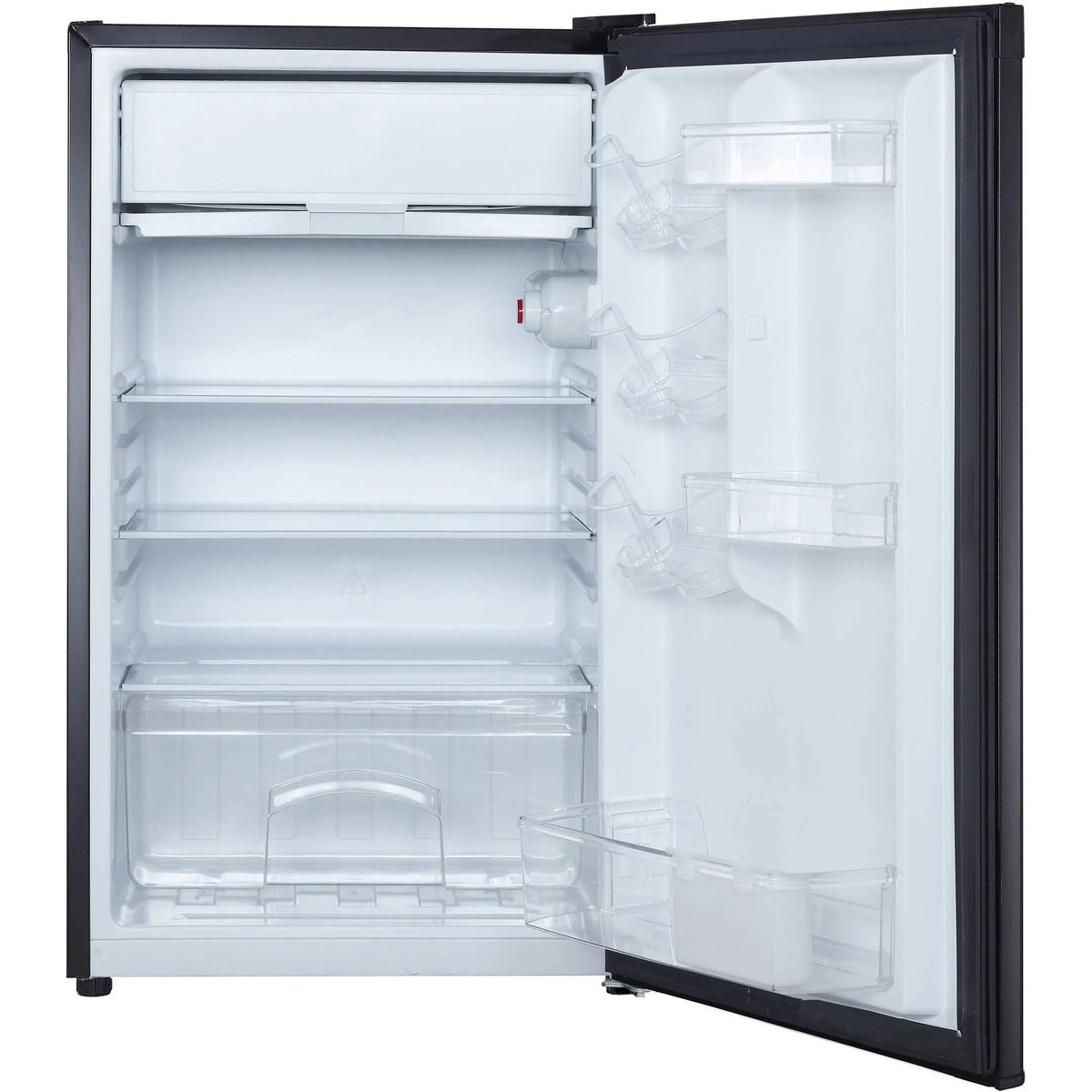 4.4 cu ft Compact Single Door Refrigerator, Black F3333