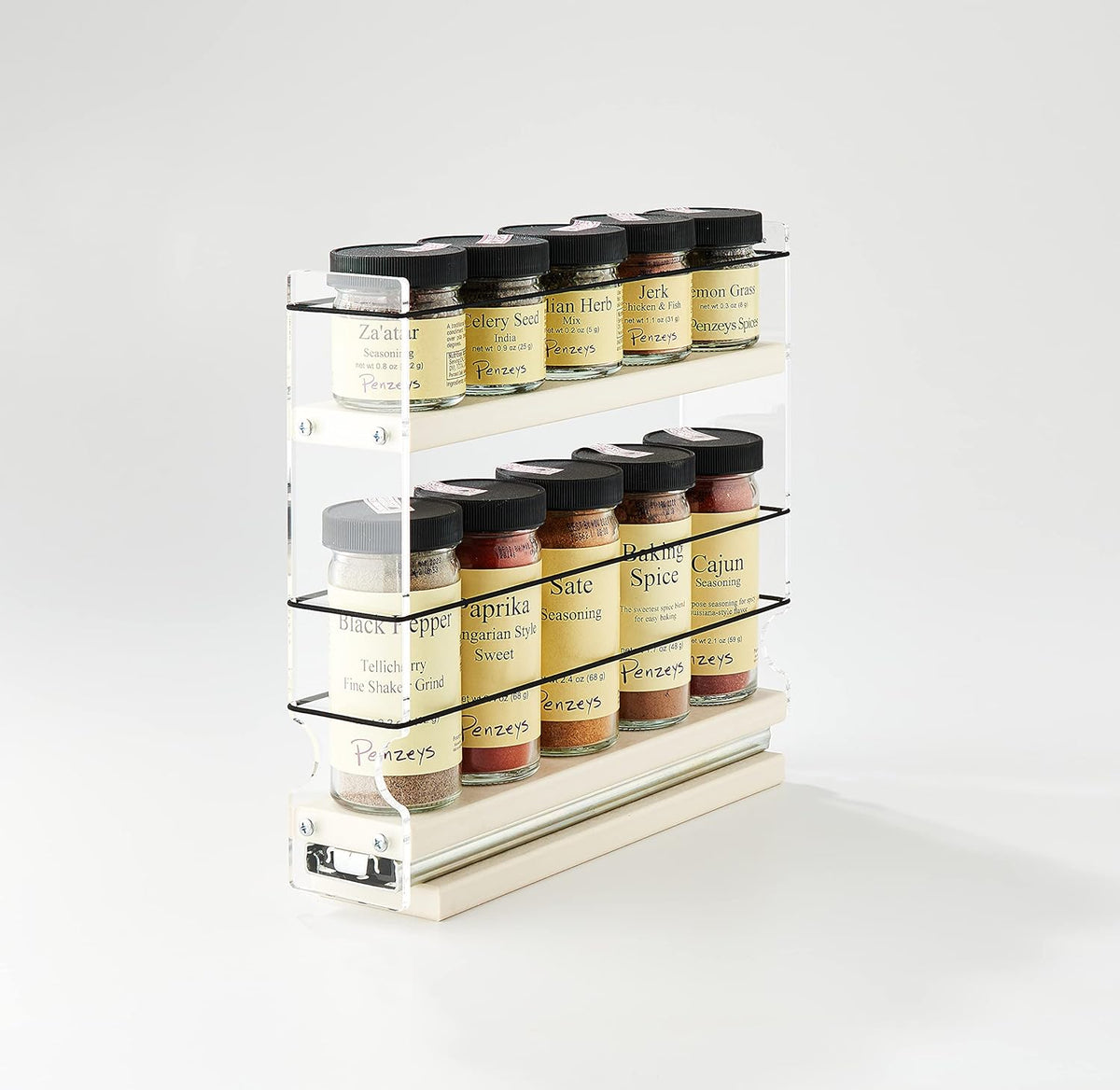 Spice Rack with 1 Drawer and 2 Shelves Q12252