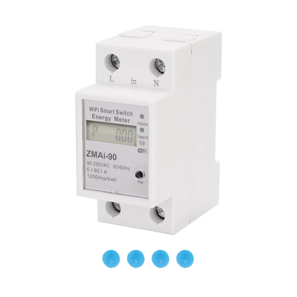 Single-Phase Din Rail Wifi Energy Meter O445