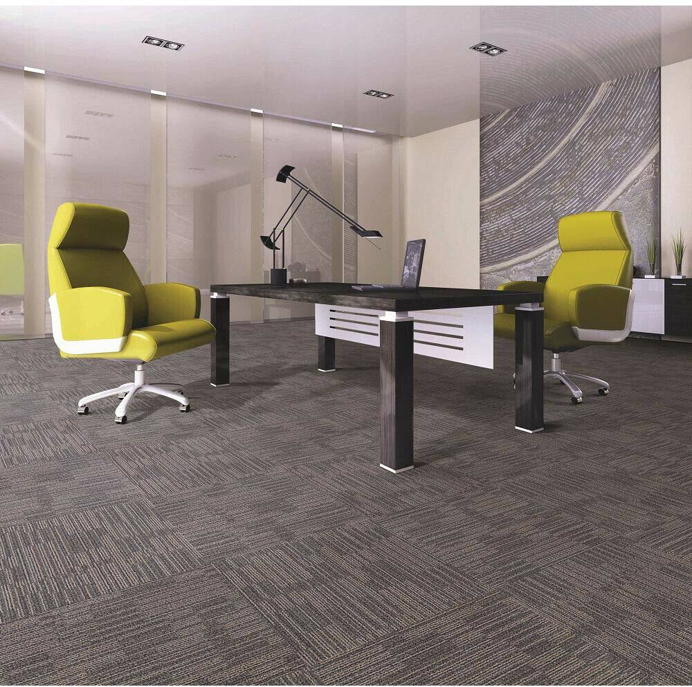 19.7 in. x 19.7 in. Brownstone Carpet Tile (20 Tiles/Case) W25949