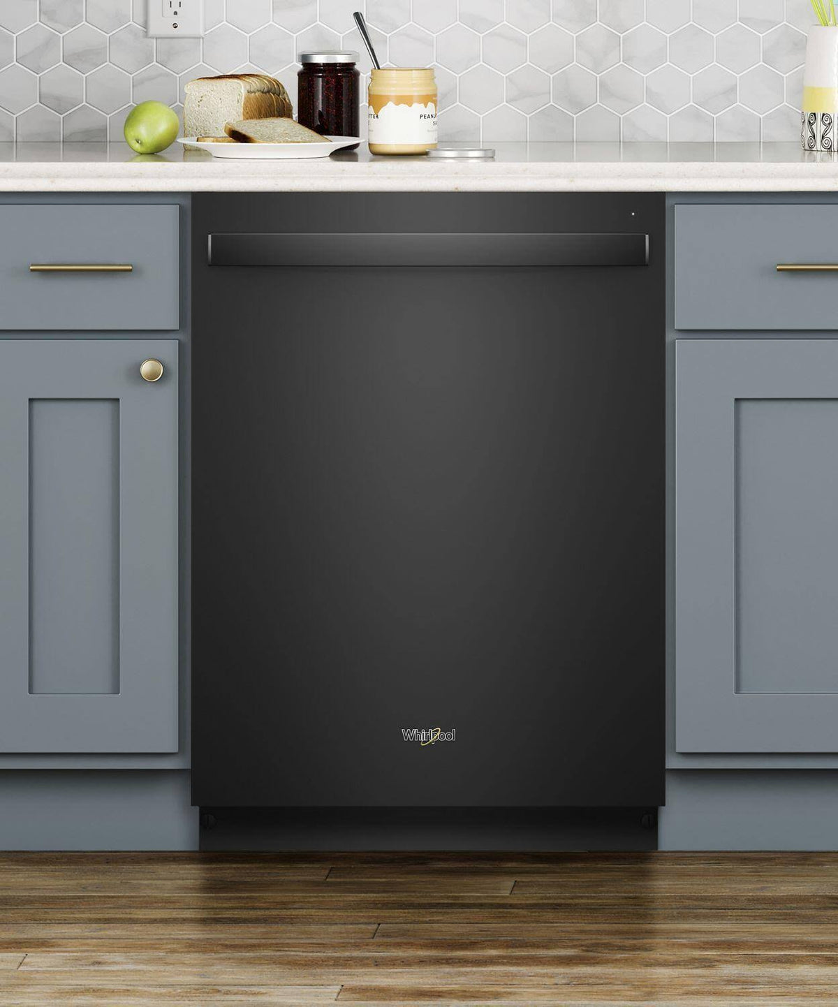 Built-in 24x22 Black Dishwasher H8577