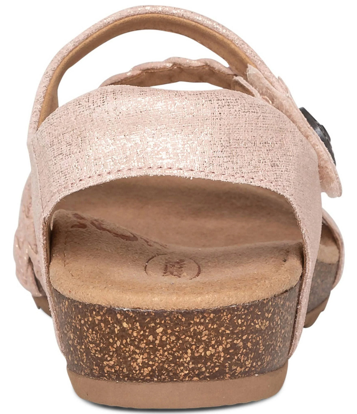 Jillian Braided Quarter Strap Gold Shoes N775885