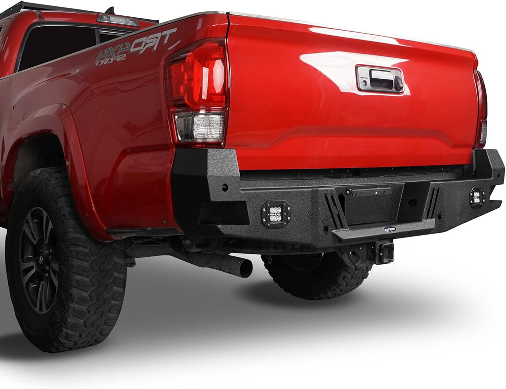 Tacoma Rear Step Bumper with 2 ×18W LED Floodlights P54916