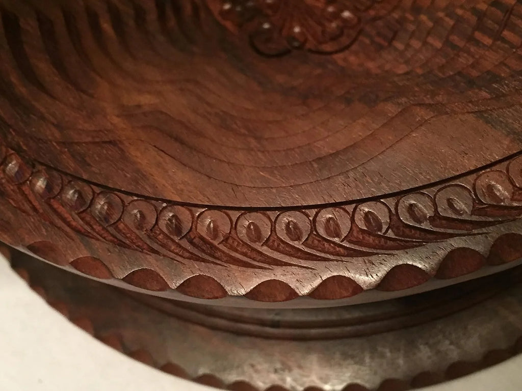 Wooden Collapsible Fruit Basket A385