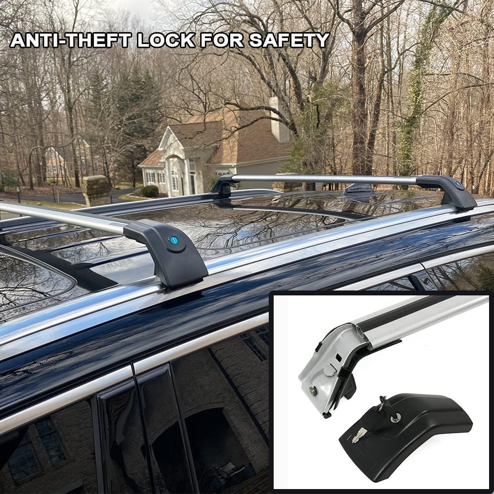 Silver Roof Rack Cross Bars C699297
