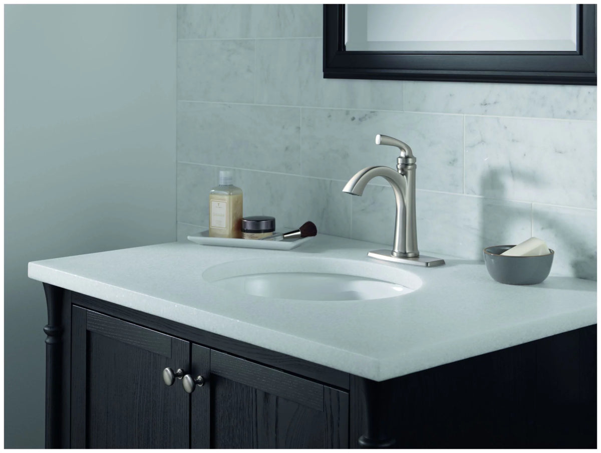 Black Single Hole Bathroom Faucet S723
