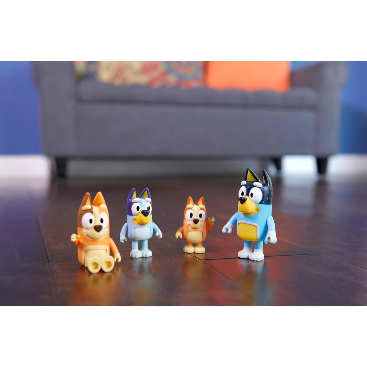 Bluey Family 4-Pack Toddler Toy W313