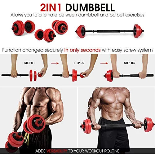 60 lbs Adjustable Dumbbell Set J6004