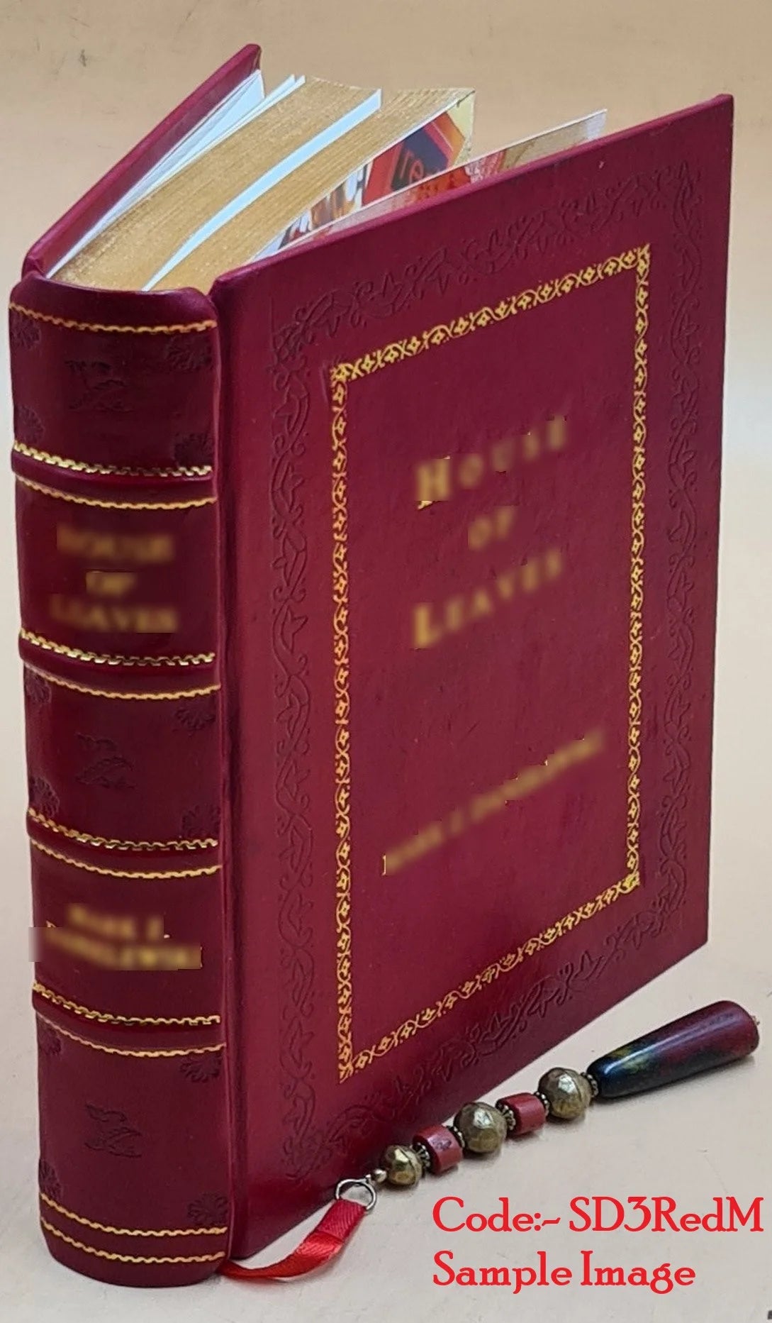 Premium Leather Bound Book Z486