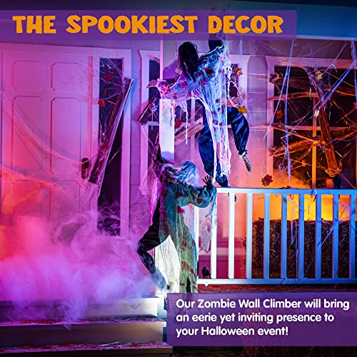 47" Halloween Climbing Zombies Wall Decoration 2 Pcs P522209