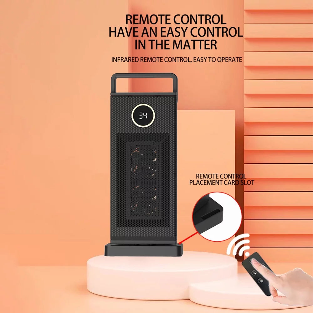 2000W PTC Ceramic Portable Space Heater with Remote Q8390