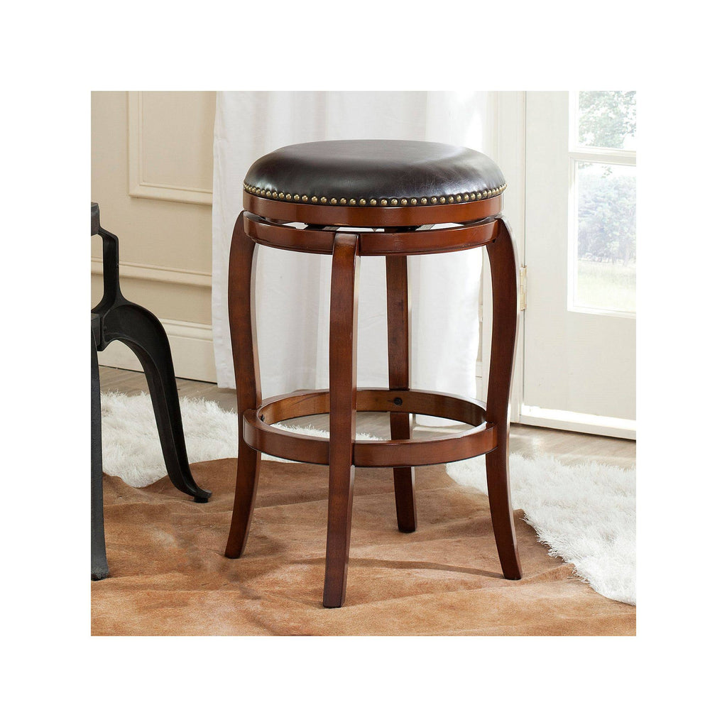 Swivel Bar Stool - Walnut/Brown Y261