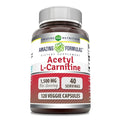 1500 Mg Acetyl L-Carnitine Veggie Capsules Supplement G841416
