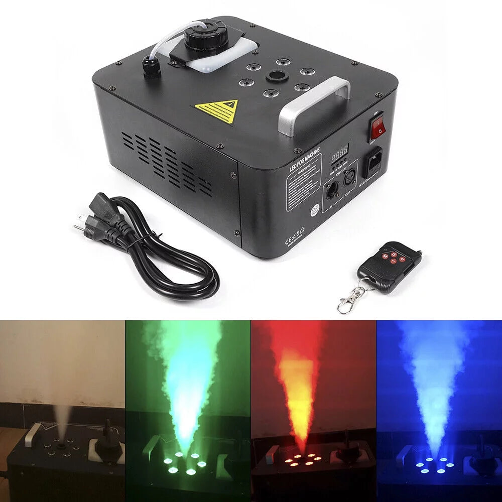 Vertical Fog Machine with 6 RGB LED M74340