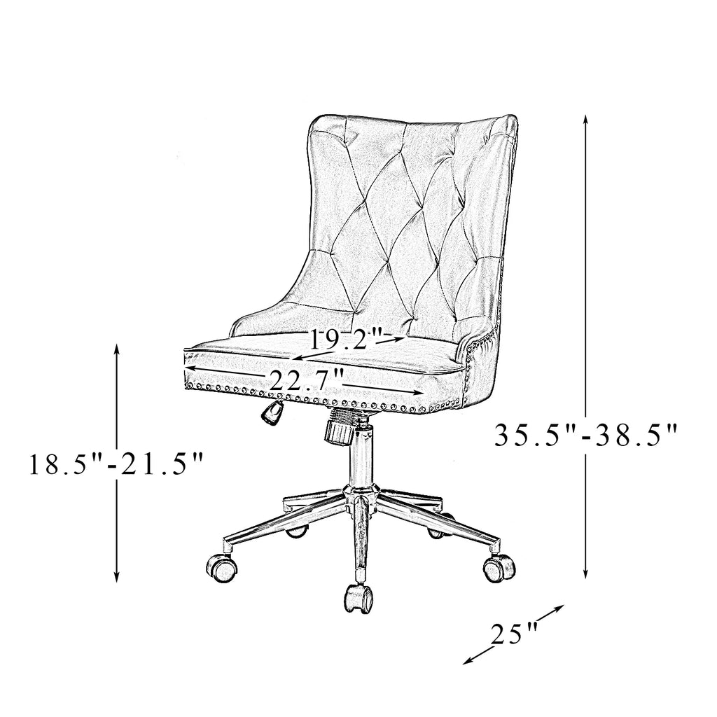 Sage Tufted Height-adjustable Task Chair R2618