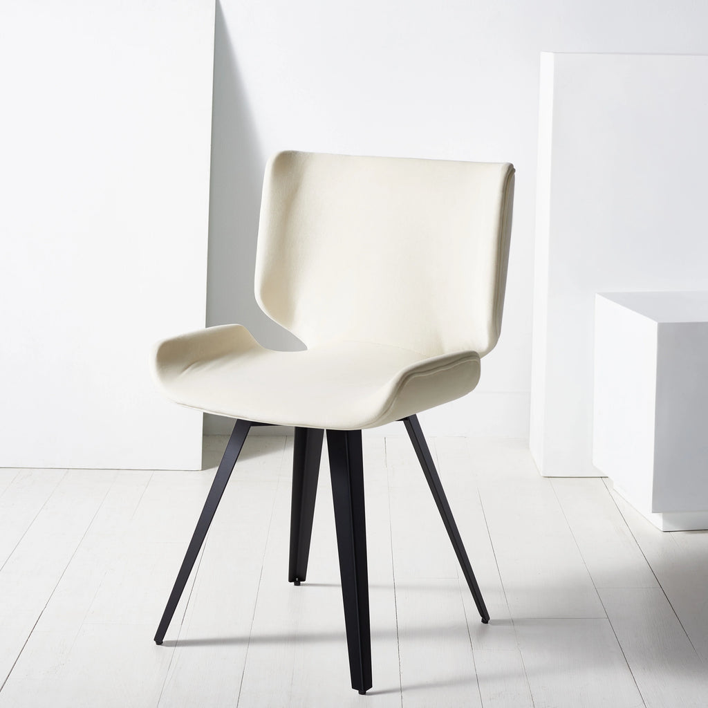 Cream Velvet Dining Chair K6634