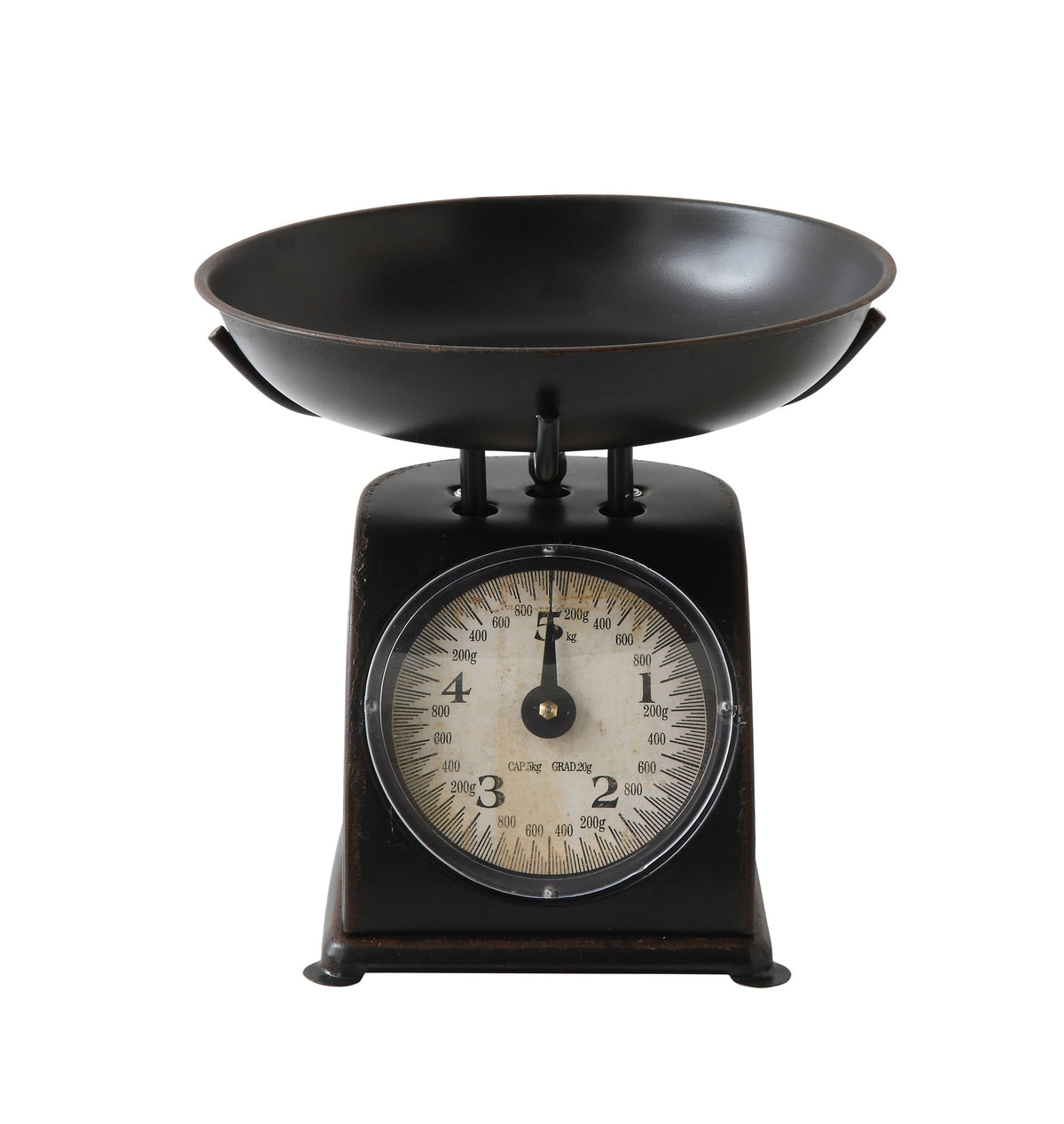 Antique Black Metal Scale K641674