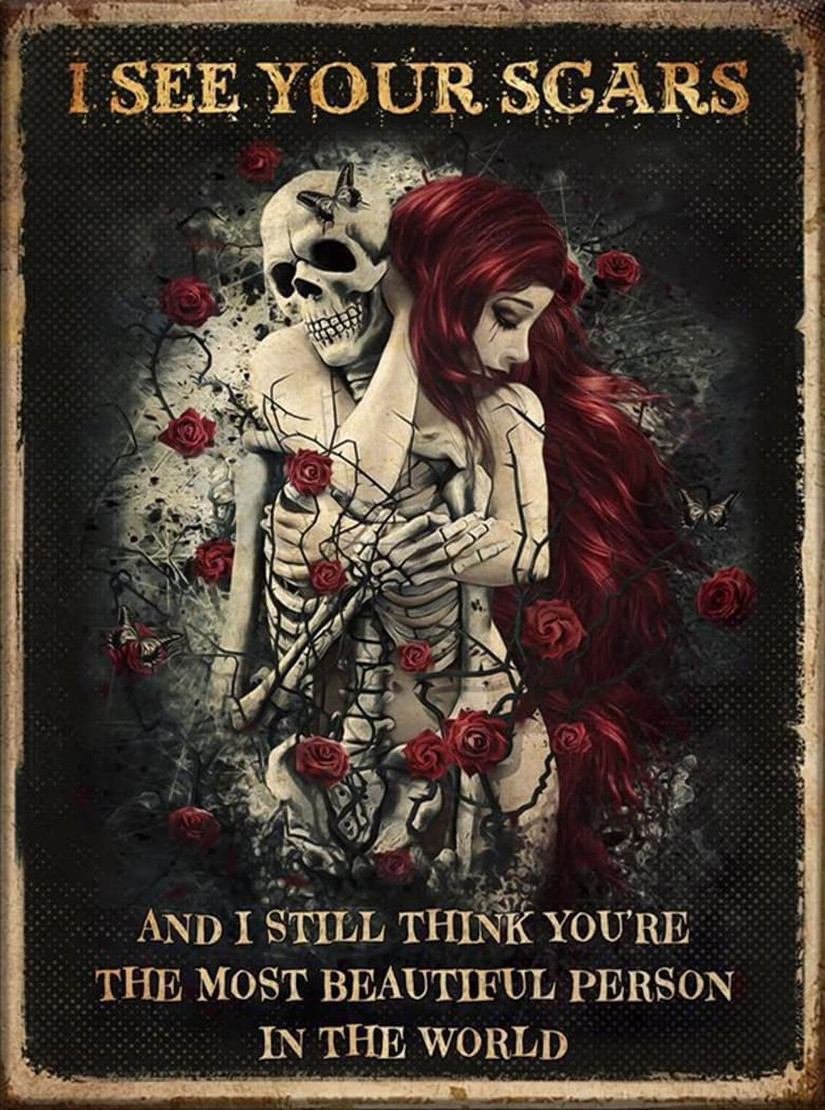 12x16 Inch Retro Metal Tin Sign Plaque V26100