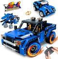 STEM Building Toys 2-in-1 Remote Control Car Building Kits C23632
