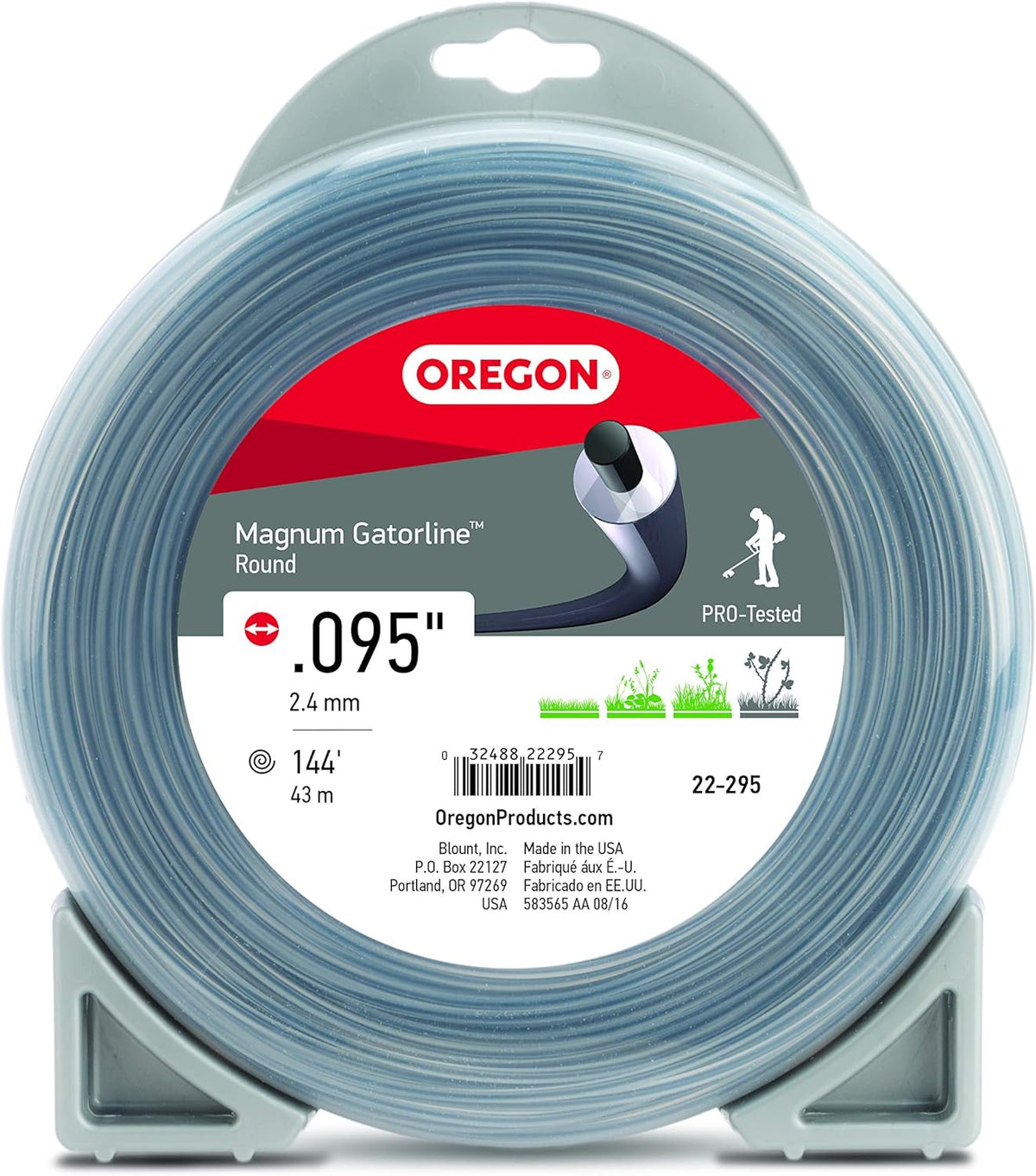 Round Trimmer Line .095-Inch by 1445-Foot Pack of 2 Y902191