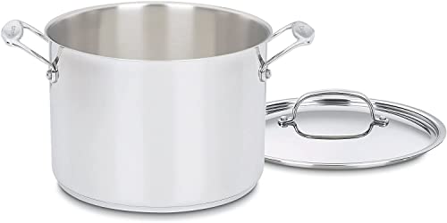 8-Quart Stainless Steel Stockpot with Cover X7947