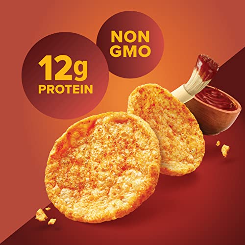 Sour Cream & Onion Popped Crisps, Gluten Free, High Protein Snack, 12g Protein, 12 Count T565499