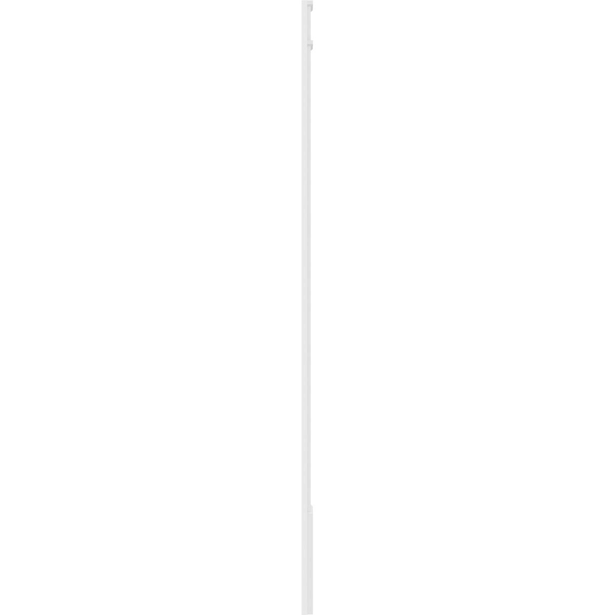 Fluted PVC Pilaster with Capital and Base (Pair) W6325