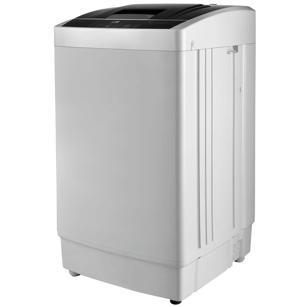 Top Loading Compact Fully Automatic Washing Machine, 1.24 Cu.ft, 8 Water Levels, 10 Wash Programs T128