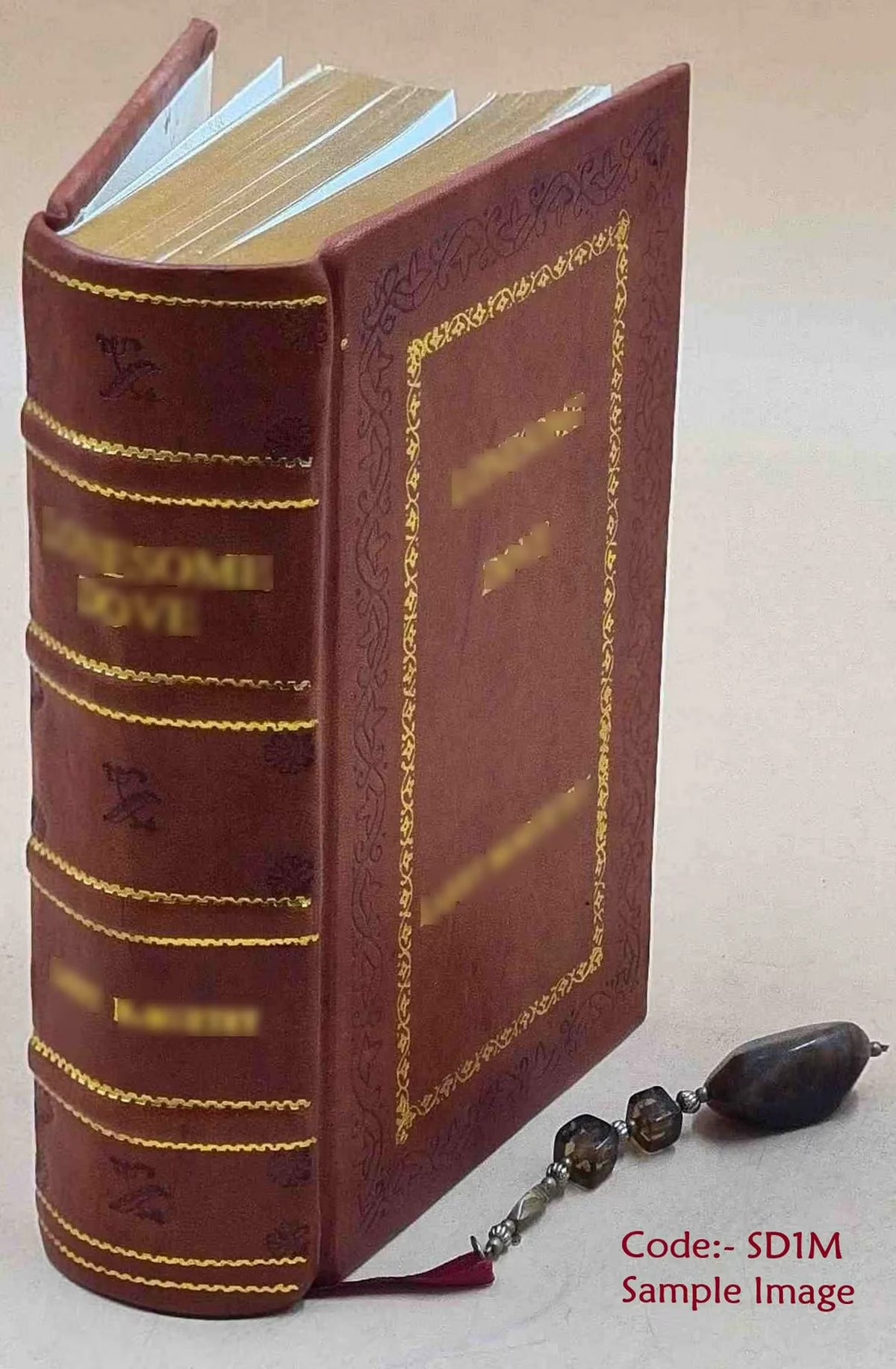 Premium Leather Bound Book Z486