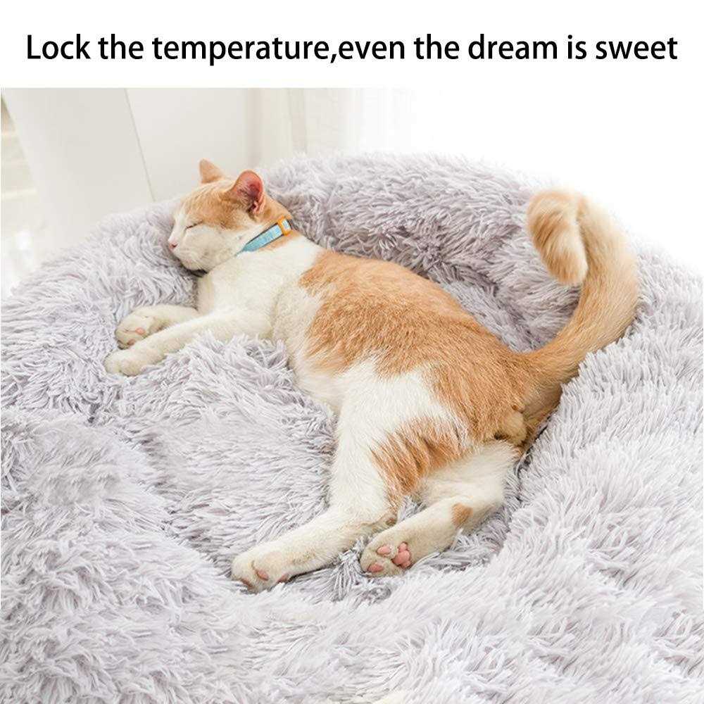 Washable Soft Plush Pet Bed Y690390