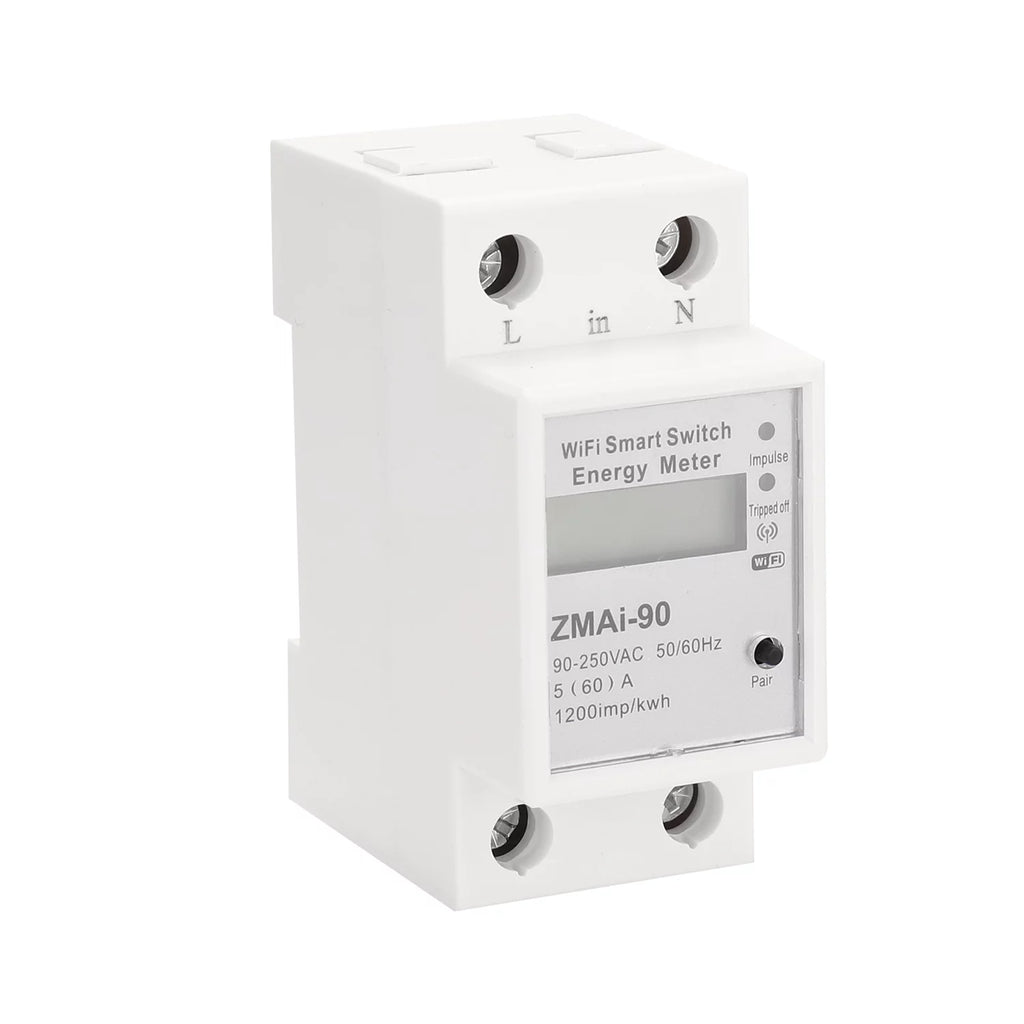 Single-Phase Din Rail Wifi Energy Meter O445