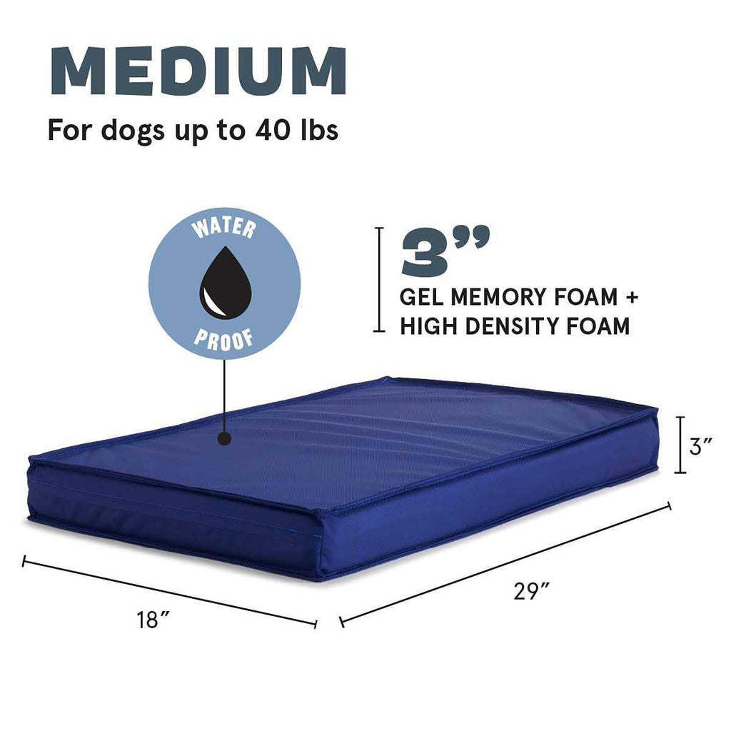 Waterproof Dog or Cat Mattress Bed with Removable Cover V74925